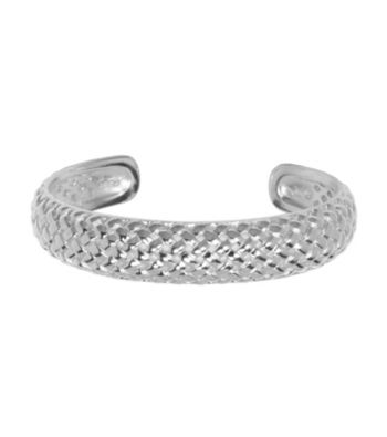 Aluminum Basketweave Cuff