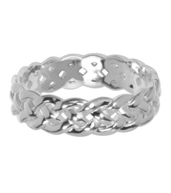 Aluminum Woven Bangle