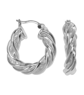 Aluminum Hoop Earrings