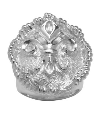 Aluminum Fleur De-Lis Ring