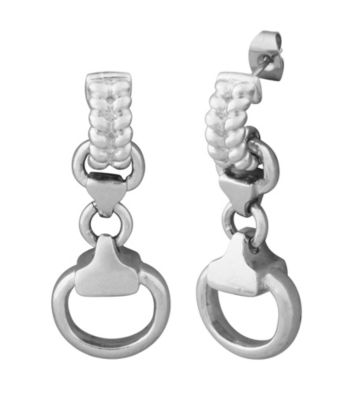Aluminum Rope and Stirrup Earrings