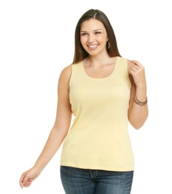 Studio Works® Plus Size Knit Tank