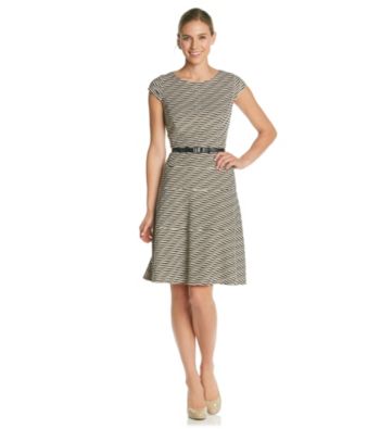 Anne Klein® Texture Wave Swing Dress