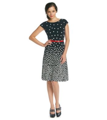 Anne Klein® Ombre Dot Swing Dress