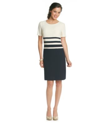 Anne Klein Honeycomb Fade Dress
