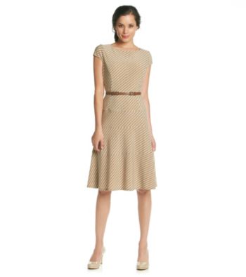 Anne Klein Bermuda Stripe Swing Dress