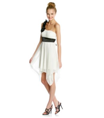 Trixxi® Juniors' Ivory Dress