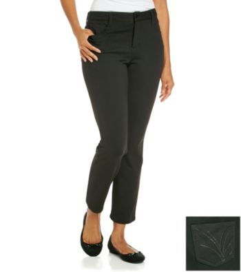 Jones New York Signature Petites' Lexington Ponte Firework Jean