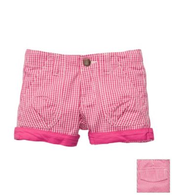 OshKosh B'Gosh® Girls' 4-6X Pink Gingham Woven Short