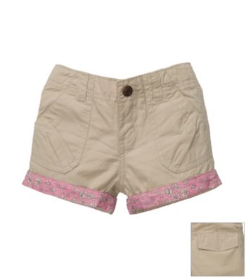 OshKosh B'Gosh® Girls' 4-6X Khaki Woven Shorts