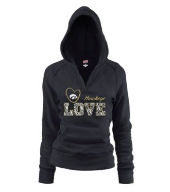 Soffe® Juniors' Iowa Love Hoodie