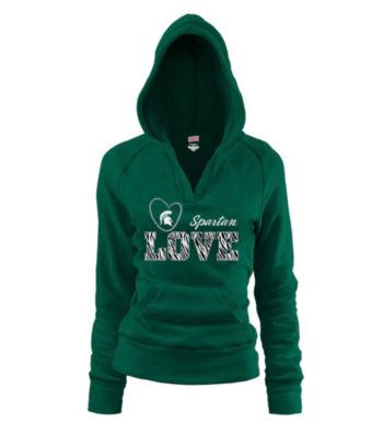 Soffe® Juniors' Michigan State Love Hoodie