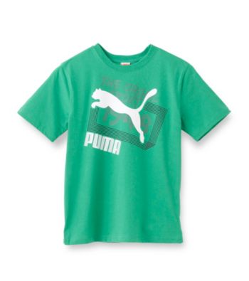 PUMA® Boys' 8-20 Short Sleeve Lines Tee
