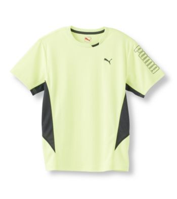 PUMA® Boys' 8-20 Yellow Short Sleeve Cool Cell Strong Tee