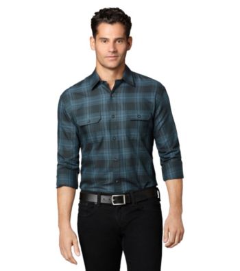 Van Heusen® Men's Twill Plaid Woven
