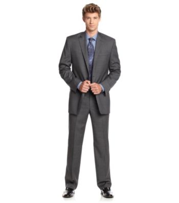 Lauren® Men's Big & Tall Grey Suit Separates