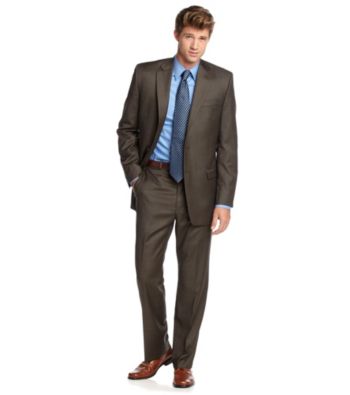 Lauren® Men's Big & Tall Olive Suit Separate Jacket