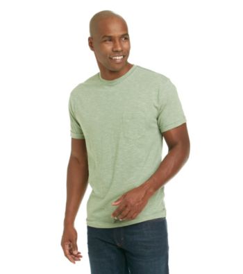 Ruff Hewn Men's Short Sleeve Striped Crew Neck Tee