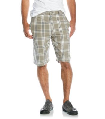 Mambo® Men's Plaid Flat Front Short