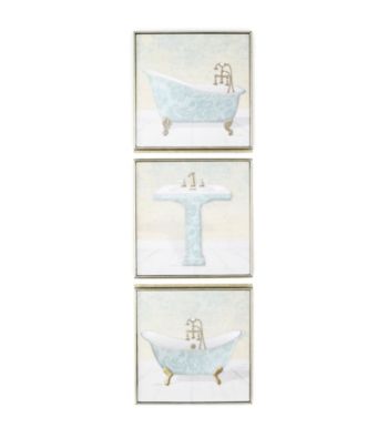 Star Creations Lacey Tubs and Sinks Wall Art