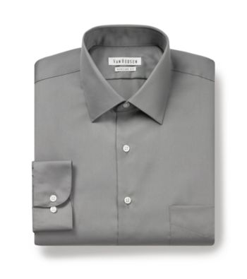 Van Heusen® Men's Gray Big & Tall Dress Shirt