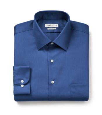 Van Heusen® Men's Blue Velvet Big & Tall Dress Shirt