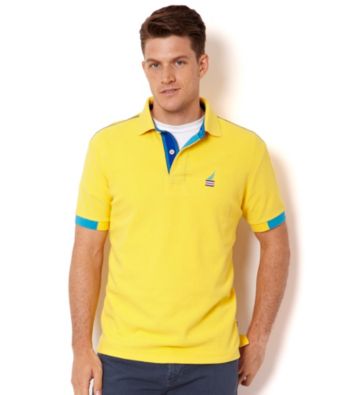 Nautica® Men's Short Sleeve Knit Polo