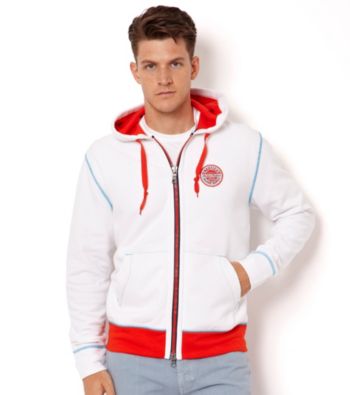 Nautica® Men's Bright White Knit Hoody