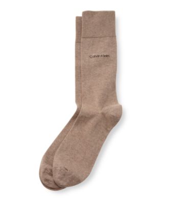 Calvin Klein Men's Egyptian Cotton Flat Knit Sock