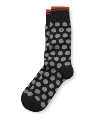Calvin Klein Men's Polka Dot Crew Sock