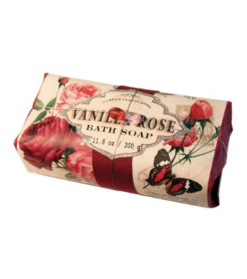 Simple Pleasures Vanilla Rose Wrapped Bath Soap