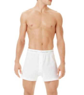 Calvin Klein Men's 3-Pack Cotton Knit Boxers