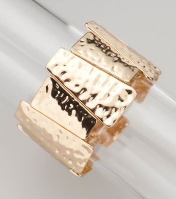 Erica Lyons® Goldtone Reflections Stretch Bracelet