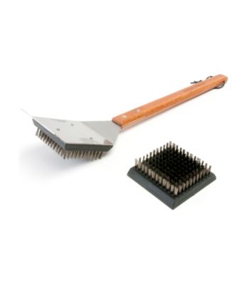 Charcoal Companion® Big Head® Grill Brush with Replacement Head