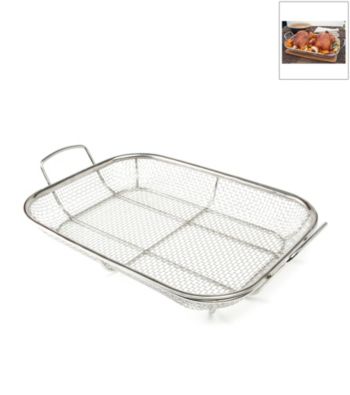 Charcoal Companion® Stainless Wire Mesh Roasting Pan
