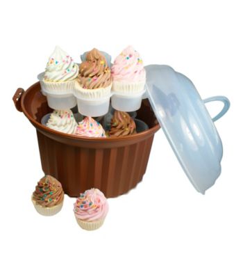 Fox Run Craftsmen® Brown Cup Cake Carousel