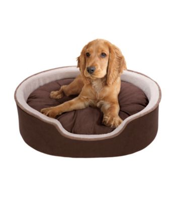 Soft Touch Oval Pet Cuddler with Cushion