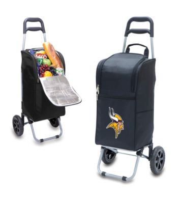 Minnesota Vikings Black Cart Cooler