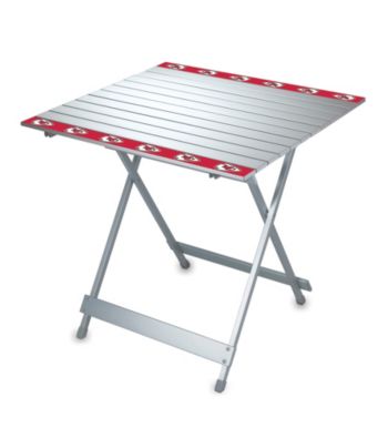 Kansas City Chiefs Aluminum Travel Table