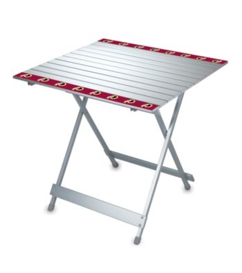 Washington Redskins Aluminum Travel Table