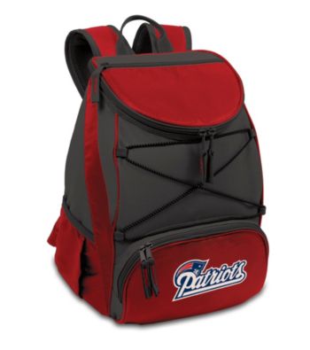 New England Patriots Red PTX Backpack Cooler