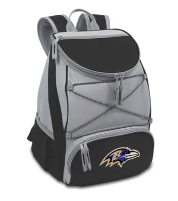 Baltimore Ravens Black PTX Backpack Cooler