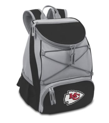 Kansas City Chiefs Black PTX Backpack Cooler