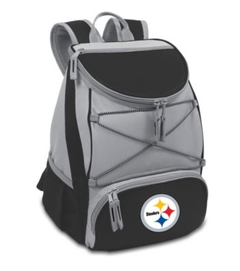 Pittsburgh Steelers Black PTX Backpack Cooler