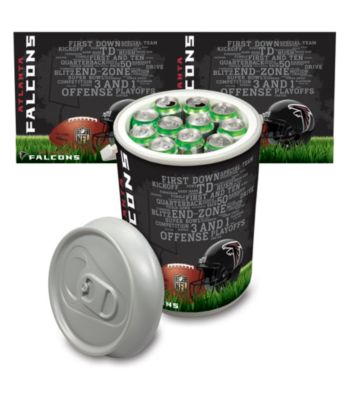 Atlanta Falcons Silver Gray Mega Can Cooler