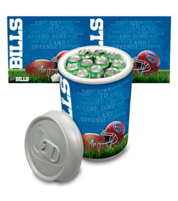Buffalo Bills Silver Gray Mega Can Cooler