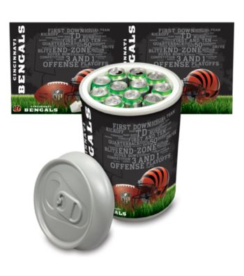 Cincinnati Bengals Silver Gray Mega Can Cooler