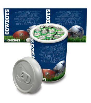 Dallas Cowboys Silver Gray Mega Can Cooler