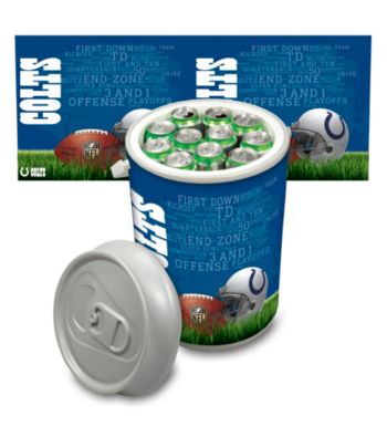 Indianapolis Colts Silver Gray Mega Can Cooler