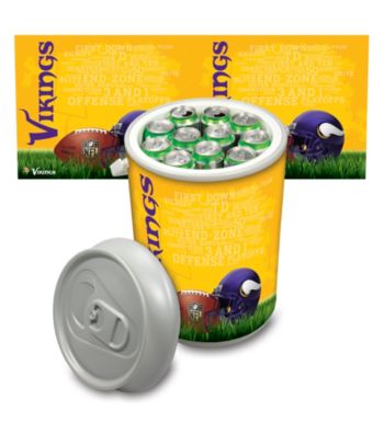 Minnesota Vikings Silver Gray Mega Can Cooler